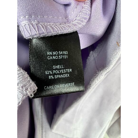 Andrew Marc New York purple Faux Suede Jacket Moto S Small - Picture 5 of 8